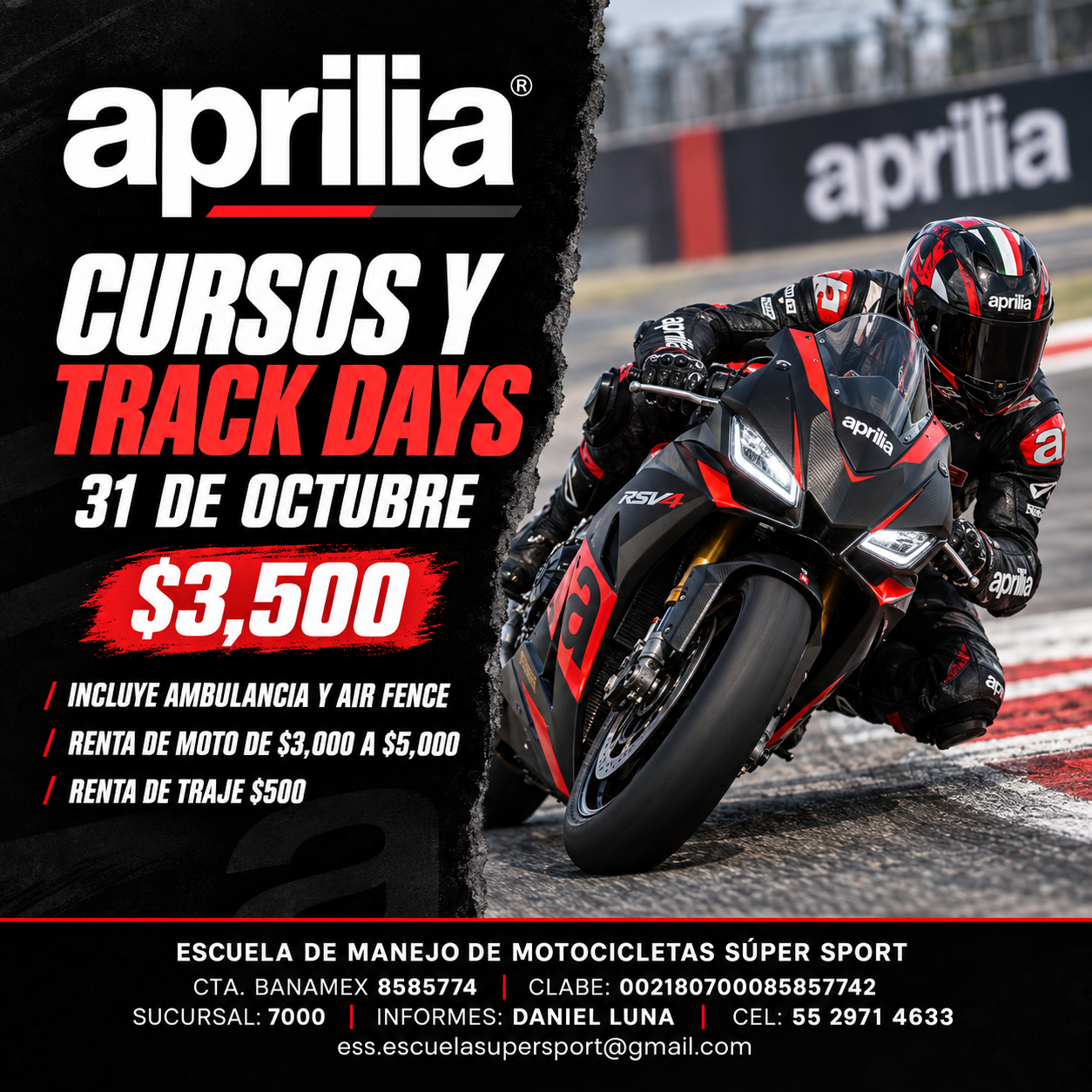 Curso & Track Day